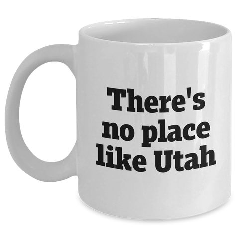 Image of Utah's Hidden Gem, Funny Quote White Coffee Mug, Gifts for Men from Friends, Father's Day Unique - Main