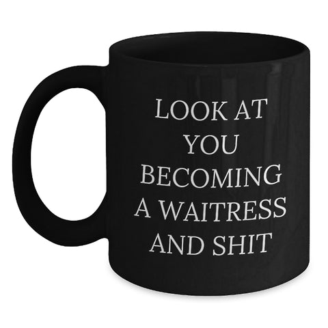 Image of Funny Waitress Gifts from Men to Waitress Friends at Christmas Unique Gifts for Waitress - Main