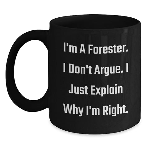 Image of Funny Forester Gifts from Family Members - Birthday Unique Present for Foresters - Main