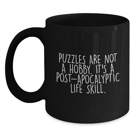 Image of Puzzles Lover Funny Coffee Mugs Gifts from Friends for Birthday Morning - Main