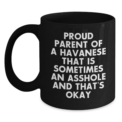Image of Havanese Dog Lovers' Funny Coffee Mug, Gifts from Friends, Family, Coworkers, Gifts for Proud Parents, Birthday Unique Presents - Main