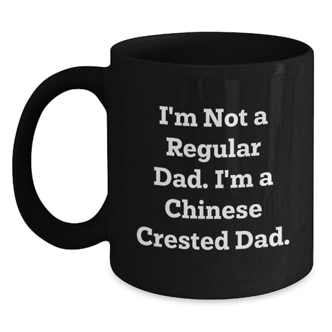 Image of Funny Chinese Crested Dog Dad Gifts from Men to Friends for Graduation Unique - Main