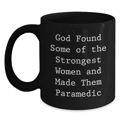 Image of Funny Rescue Worker Gifts for Women from Men - Black Coffee Mug Quotes, Graduation Unique Gifts, Rescue Worker Appreciation Mug - Main