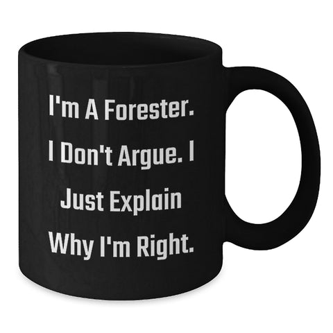 Image of Funny Forester Gifts from Family Members - Birthday Unique Present for Foresters - Additional