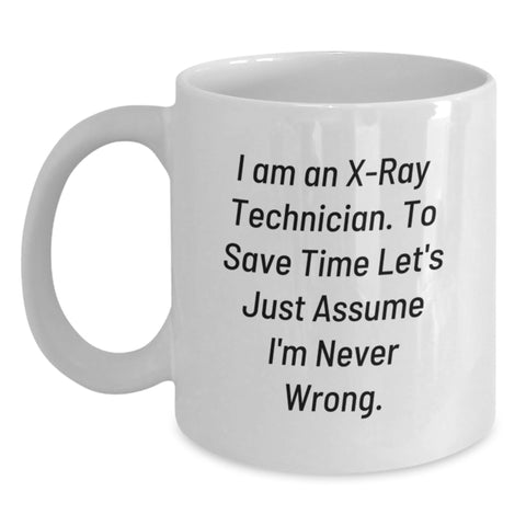 Image of X-Ray Technician Humor Gifts from Family Friends - Birthday Unique Mugs for Men Women Coworkers - Main