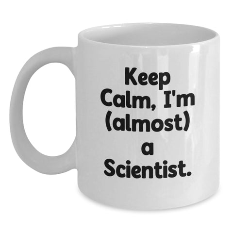 Image of Funny Scientist Quotes White Coffee Mugs Gifts from Family, Friends, or Coworkers for Graduation Unique Gifts for Men or Women Scientist - Main