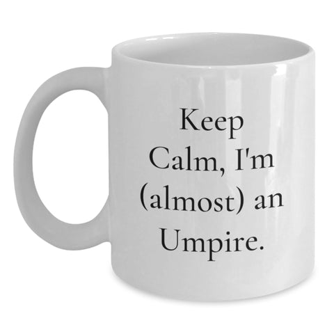 Image of Funny Umpire White Coffee Mugs for Graduation - Gifts from Friends to Umpire Lover - Main