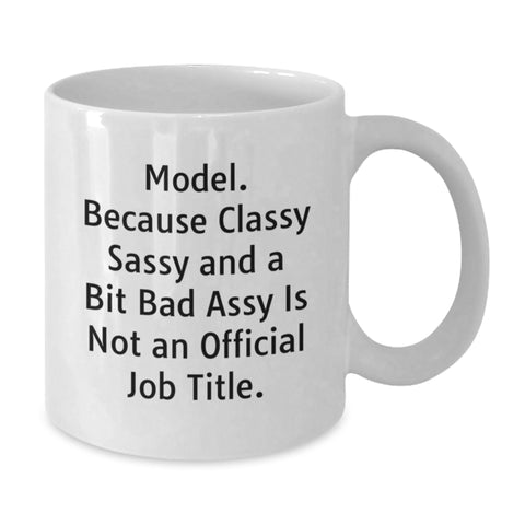 Image of Funny Model Gifts from Friends for Model Enthusiasts, White Coffee Mug for Christmas Unique Gifts - Additional