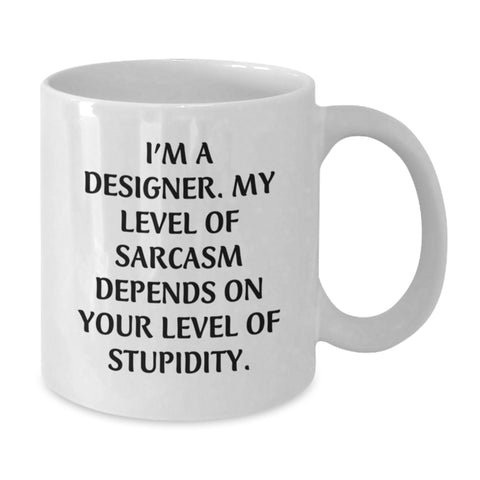 Image of Funny Designer White Coffee Mug Gifts from Friends for Christmas Unique Presents - Additional