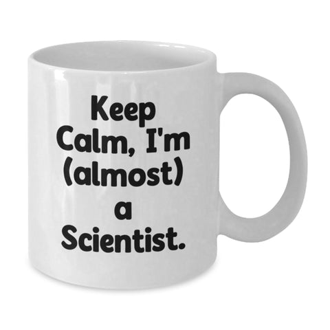 Image of Funny Scientist Quotes White Coffee Mugs Gifts from Family, Friends, or Coworkers for Graduation Unique Gifts for Men or Women Scientist - Additional