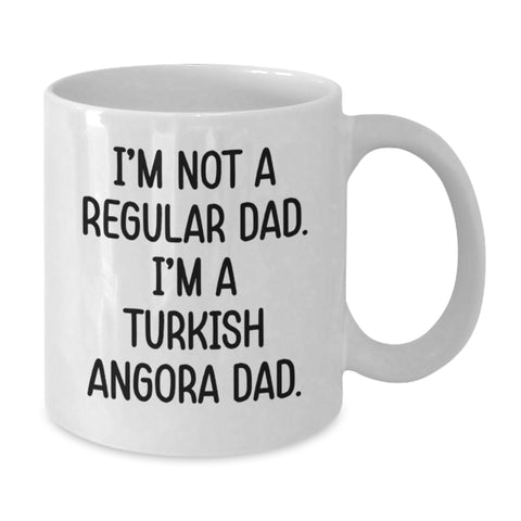 Image of Funny Turkish Angora Cat Dad Gifts from Family to Men for Graduation Unique - Additional