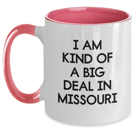 Image of Missouri Gifts for Men and Women - Funny Two Tone Coffee Mug I Am Kind Of A Prime Selection In Missouri Christmas Unique Gifts from Missouri - Main
