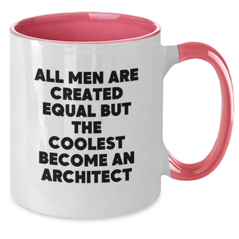 Image of Funny Architect Quotes Two Tone Coffee Mug, Gifts for Architects from Friends, Family, Coworkers, Unique Graduation Gifts - Additional