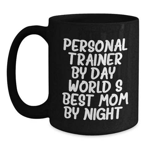 Image of Personal Trainer Gifts, Funny Quotes, Birthday Mugs for Men, Women, Friends, Coworkers, Family from World's Best Mom - Main