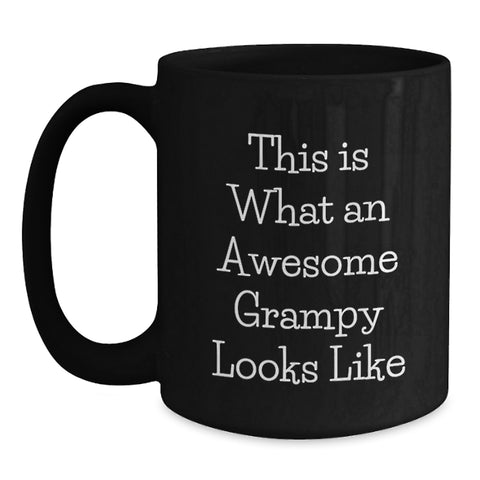 Image of Funny Grampy Gifts for Him, Birthday Unique Mugs for Awesome Gramps, Gifts from Men to Grampy - Main