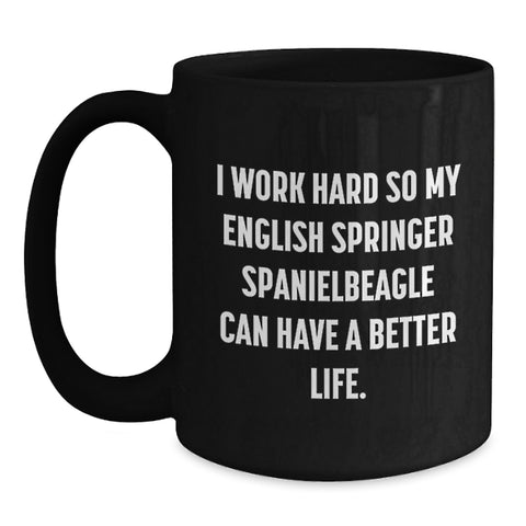 Image of English Springer Spaniel Dog Lovers Funny Quote Gifts from Men to English Springer Spaniel Dog Birthday Unique Gifts - Main