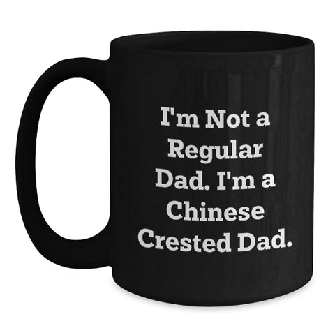 Image of Funny Chinese Crested Dog Dad Gifts from Men to Friends for Graduation Unique - Main