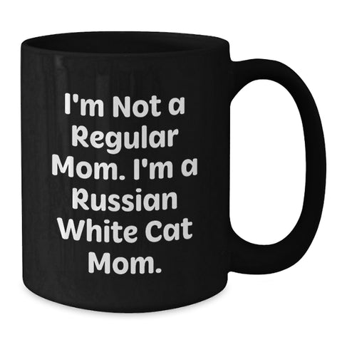 Image of Funny Russian White Cat Mom Christmas Unique Gifts from Mom to Russian White Cat Lover Friends and Family - Additional