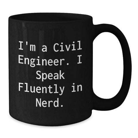 Image of Funny Civil Engineer Gifts from Men to Civil Engineer Friends on Christmas Unique Presents - Additional