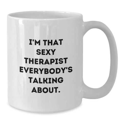 Image of Funny Therapist Gifts from Men to Friends, Gifts for Therapist on Graduation Unique Presents - Additional
