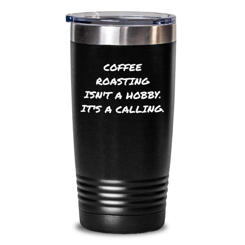 Image of Coffee Roasting Inspirational Gifts from Men, Gifts for Coffee Roasting Enthusiasts, Funny Quote Tumbler for Graduation Unique Gifts - Main