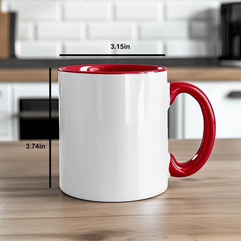 Image of Funny Electrician Gifts from Men to Electrician Friends on Mother's Day - All Men Are Created Equal But The Coolest Become An Electrician Two Tone Coffee Mug - Additional