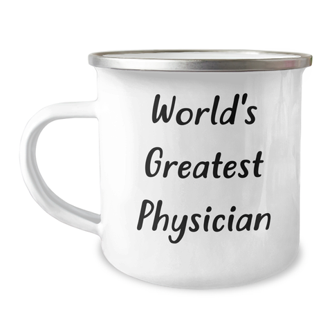 Image of Funny Quotes Physician Gifts from Mom World's Greatest Camping Mug for Her on Mother's Day - Image 1