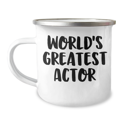 Image of Funny Actor World's Greatest Gifts for Mom on Mother's Day, Camping Mug from Friends, Unique and Humorous Present for Her - Image 1