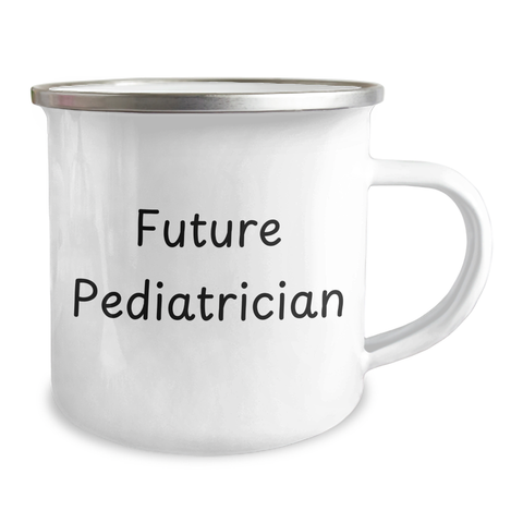 Image of Funny Pediatrician Gifts from Men to Future Pediatrician Dad on Father's Day Unique Camping Mug - Image 2