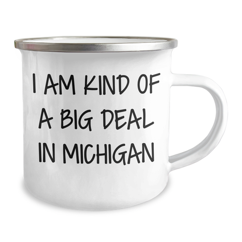 Image of Funny Michigan Camping Mug for Mom, Gifts from Friends and Family, I'm Kind of a Prime Selection in Michigan Mom's Day - Image 2