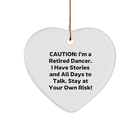 Image of Dancer's Heartfelt Warning: Gifts from Friends and Family for Dancers, Christmas Unique Gifts - Image 1