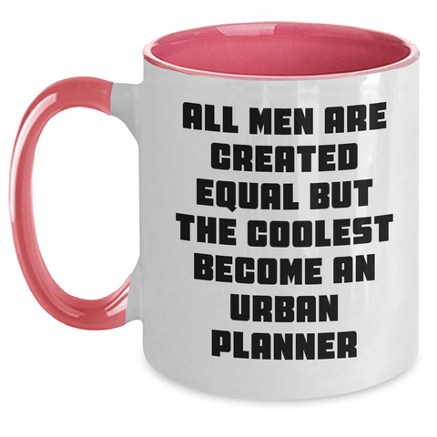 Image of Funny Urban Planner Gifts from Men to Urban Planner, Unique Two Tone Coffee Mug for Mother's Day - Main