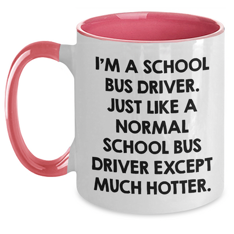 Image of Funny School Bus Driver Gifts for Her from Men, Unique Mother's Day Unique Gifts for School Bus Driver - Main