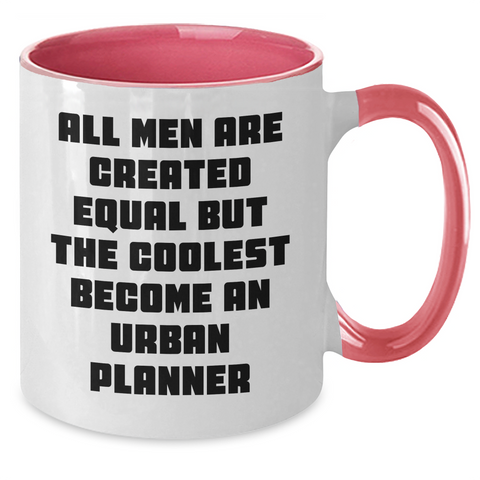 Image of Funny Urban Planner Gifts from Men to Urban Planner, Unique Two Tone Coffee Mug for Mother's Day - Additional