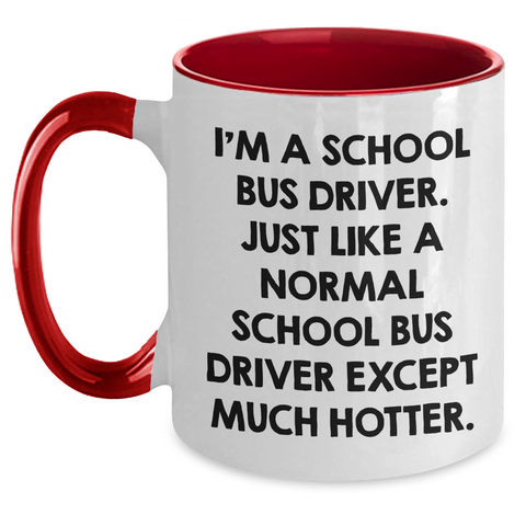 Image of Funny School Bus Driver Gifts for Her from Men, Unique Mother's Day Unique Gifts for School Bus Driver - Main