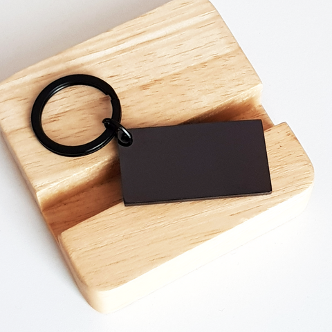 Image of Lovely Nurse Mom Black Keychain, Thank you for being a shining example of what it means to be a great nurse and an even better mom, Great Mothers Day, Birthday, Christmas Gifts For Mother, Mom from Son, Daughter & Husband – view 3