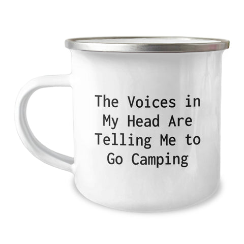 Image of Camping Mug Gifts from Men to Friends - Funny Camping Quote Birthday Unique Gifts - Image 1