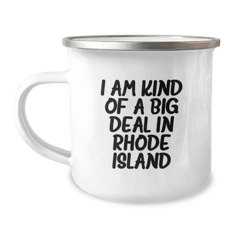 Image of Rhode Island Camping Mug Funny Quote Gifts from Family for Graduation - Image 1