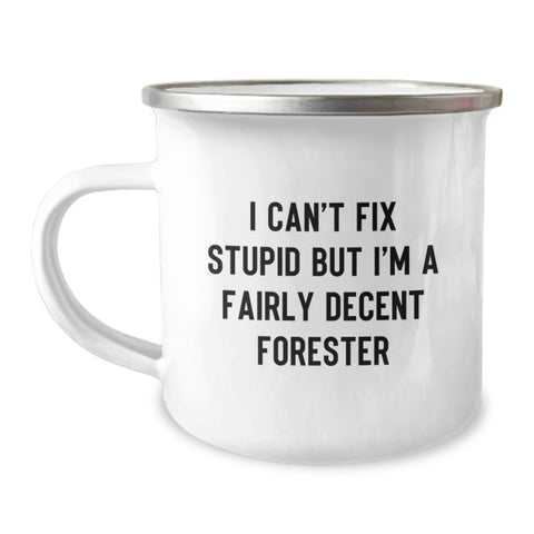 Image of Funny Forester Gifts from Friends for Men, 'I'm a Forester' Christmas Unique Mugs for Camping Enthusiasts - Image 1