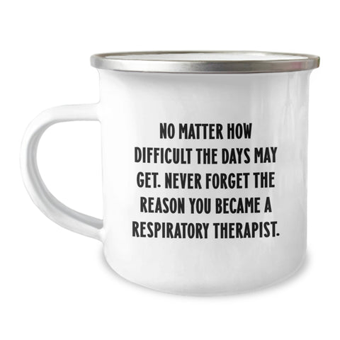 Image of Inspirational Gifts from Friends for Respiratory Therapists - Funny Camping Mug, Perfect for Christmas Unique Gifts - Image 1