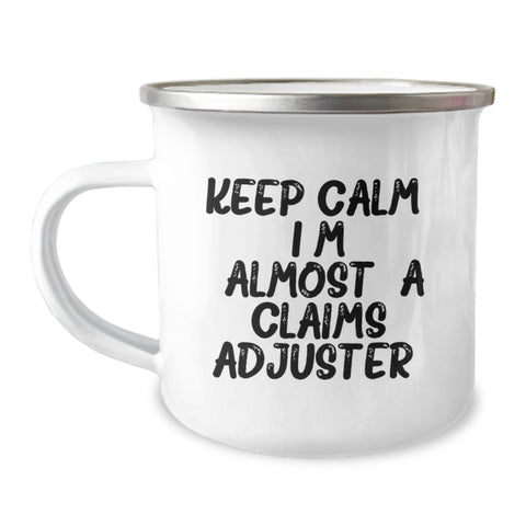 Image of Funny Claim Adjuster Camping Mug Gifts from Men Friends for Father's Day Unique Mugs - Image 1