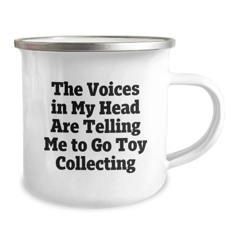 Image of Funny Toy Collecting Humor Camping Mug Gifts from Friends for Birthday - Image 2