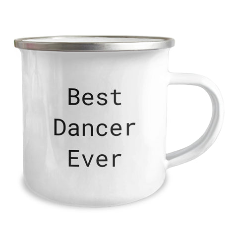 Image of Funny Dancer Gifts for Family - 'Best Dancer Ever' Camping Mug, Valentine's Unique Gifts from Men to Women - Image 2