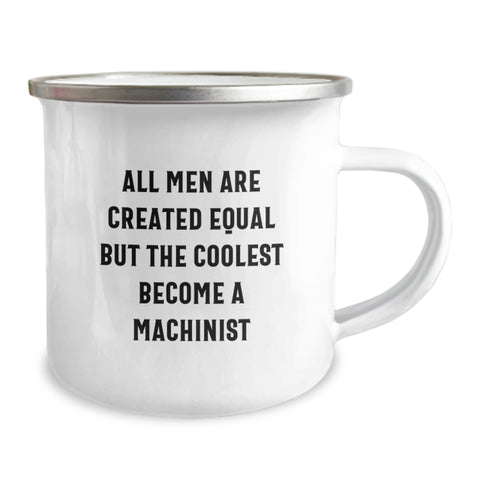 Image of Funny Machinist Gifts for Men - Unique Camping Mug with Inspirational Quote - Gifts from Friends and Family for Christmas - Image 2
