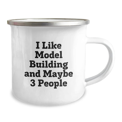 Image of Funny Model Building Gifts for Him from Friends, Camping Mug for Graduation - Image 2
