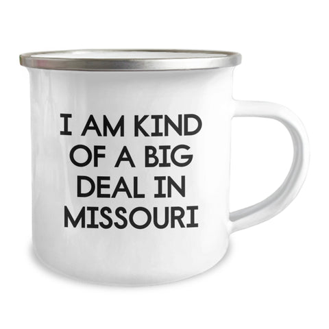 Image of Funny Christmas Unique Gifts from Friends and Family in Missouri - I'm Kind Of A Prime Selection In Missouri Camping Mug - Image 2