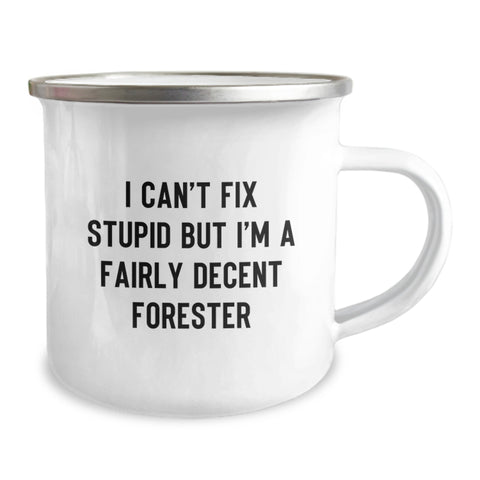 Image of Funny Forester Gifts from Friends for Men, 'I'm a Forester' Christmas Unique Mugs for Camping Enthusiasts - Image 2