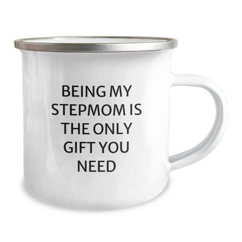 Image of Funny Stepmom Gifts - Being My Stepmom is the Only Gift You Need for Valentine's Unique Gifts from Men to Stepmom - Image 2