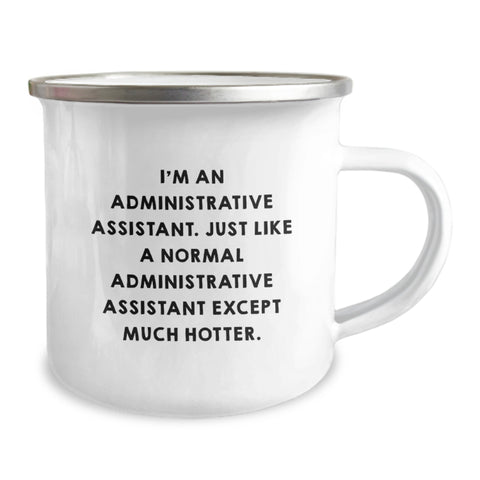 Image of Administrative Assistant Gifts, Funny Quote, Camping Mug, Gifts from Coworkers, Gifts for Him or Her, Unique Graduation Gifts - Image 2