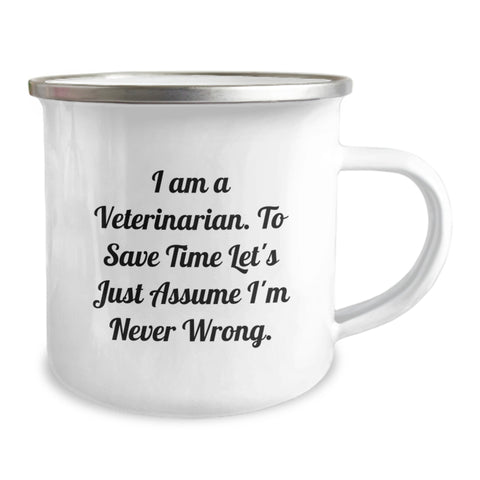 Image of Unique Veterinarian Camping Mug Gifts from Friends and Family for Christmas - Image 2